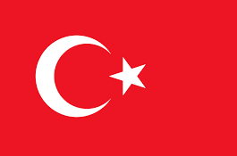 トルコ語の使用国の国旗