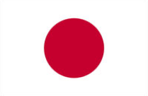 日本語の使用国の国旗
