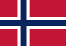 ノルウェー語(ブークモール)の使用国の国旗
