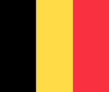 フランス語(ベルギー)の使用国の国旗
