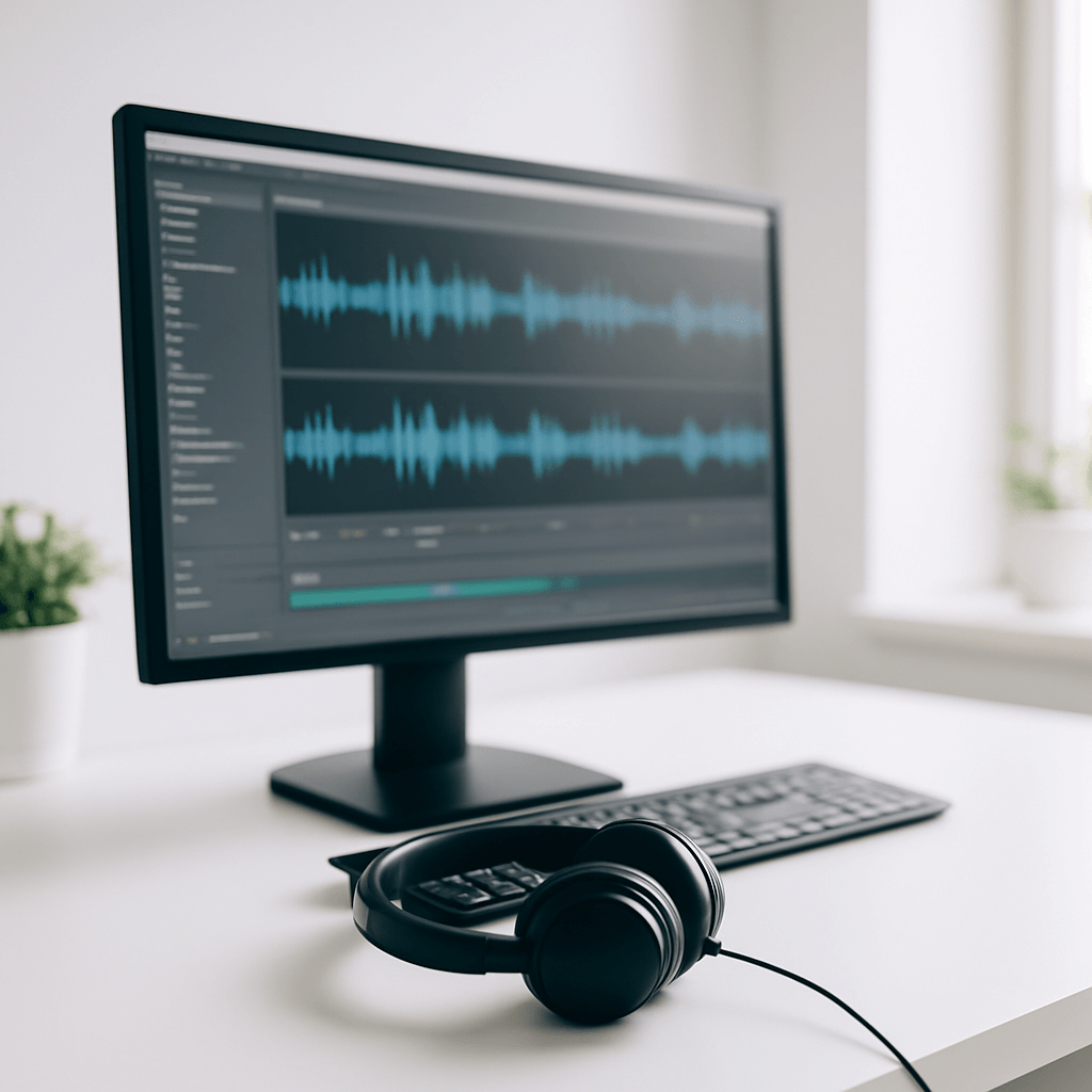 音声文字起こしサービスのイメージ図