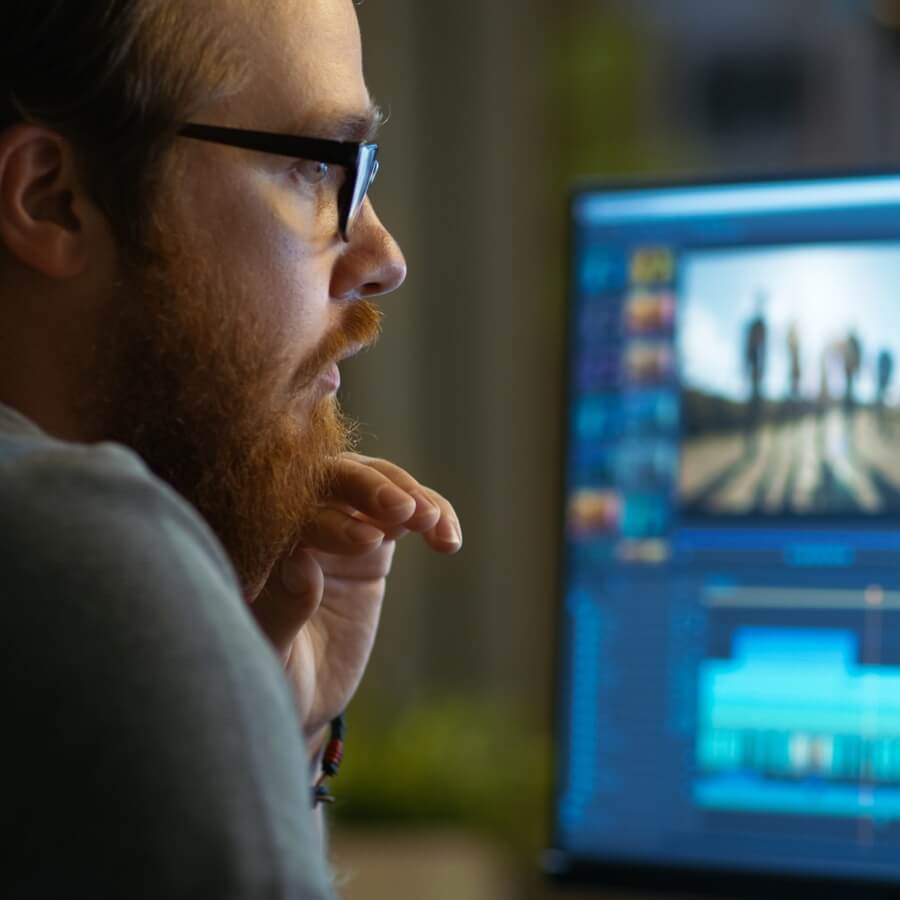 動画・字幕制作のイメージ図