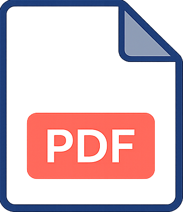 印刷用PDFの作成方法が分からないことを表すアイコン