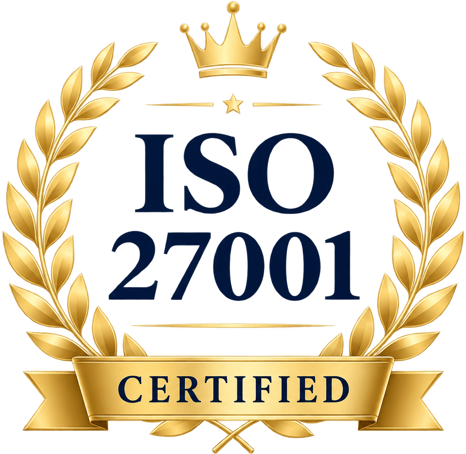 ISO 27001認証取得を表すイメージ