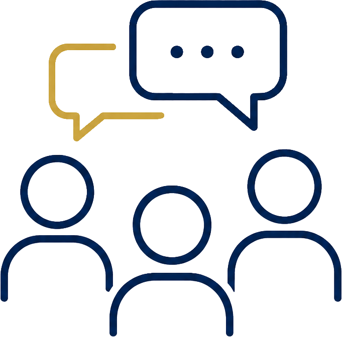 社内一貫体制による多言語DTP制作を表すアイコン