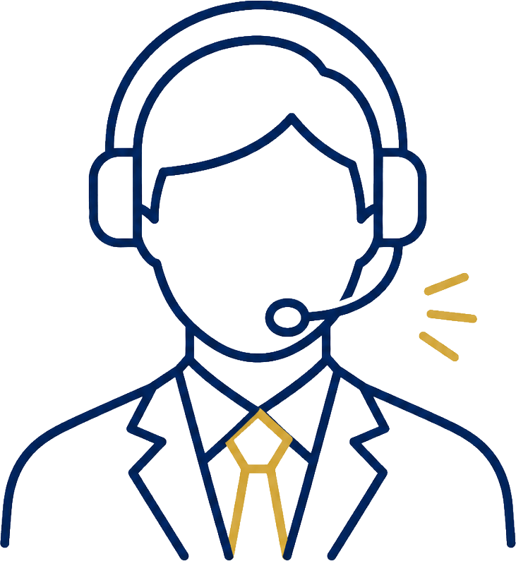 多言語DTPの専任サポートを表すアイコン