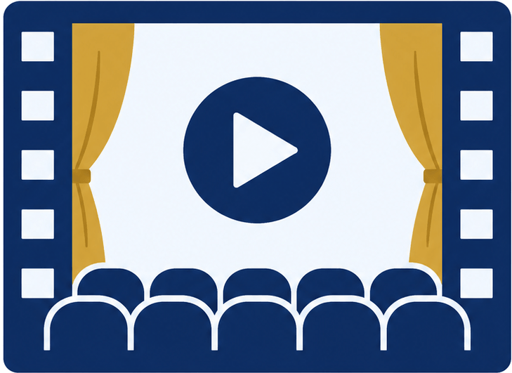 動画配信サービスで扱う映画の字幕制作実績アイコン